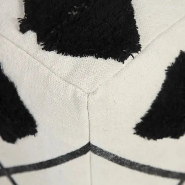 Avant-garde 34057BLK Black Pouf