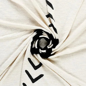 Avant-garde 80199BKN Black/Natural Throw Blanket