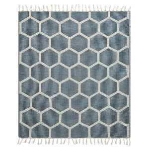 Avery 80295DBU Dark/Blue Throw Blanket