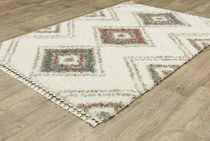 Axis AX07A Ivory/Multi Rug