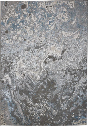 Azure 3405F Silver/Blue Rug
