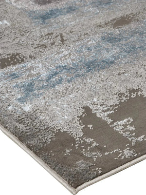 Azure 3406F Silver/Teal Rug