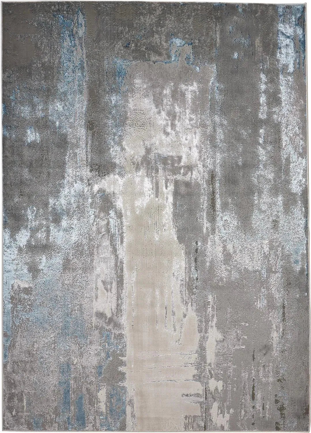 Azure 3406F Silver/Teal Rug