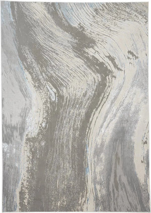 Azure 3524F Silver/Teal Rug