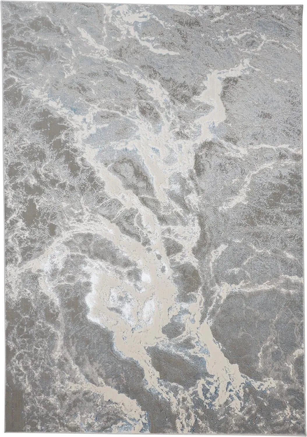 Azure 3539F Silver/Blue Rug