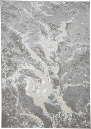 Azure 3539F Silver/Blue Rug