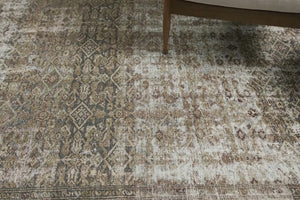 Georgie GER-07 Moss/Salmon Rug