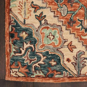 Bahari BAH02 Rust Rug
