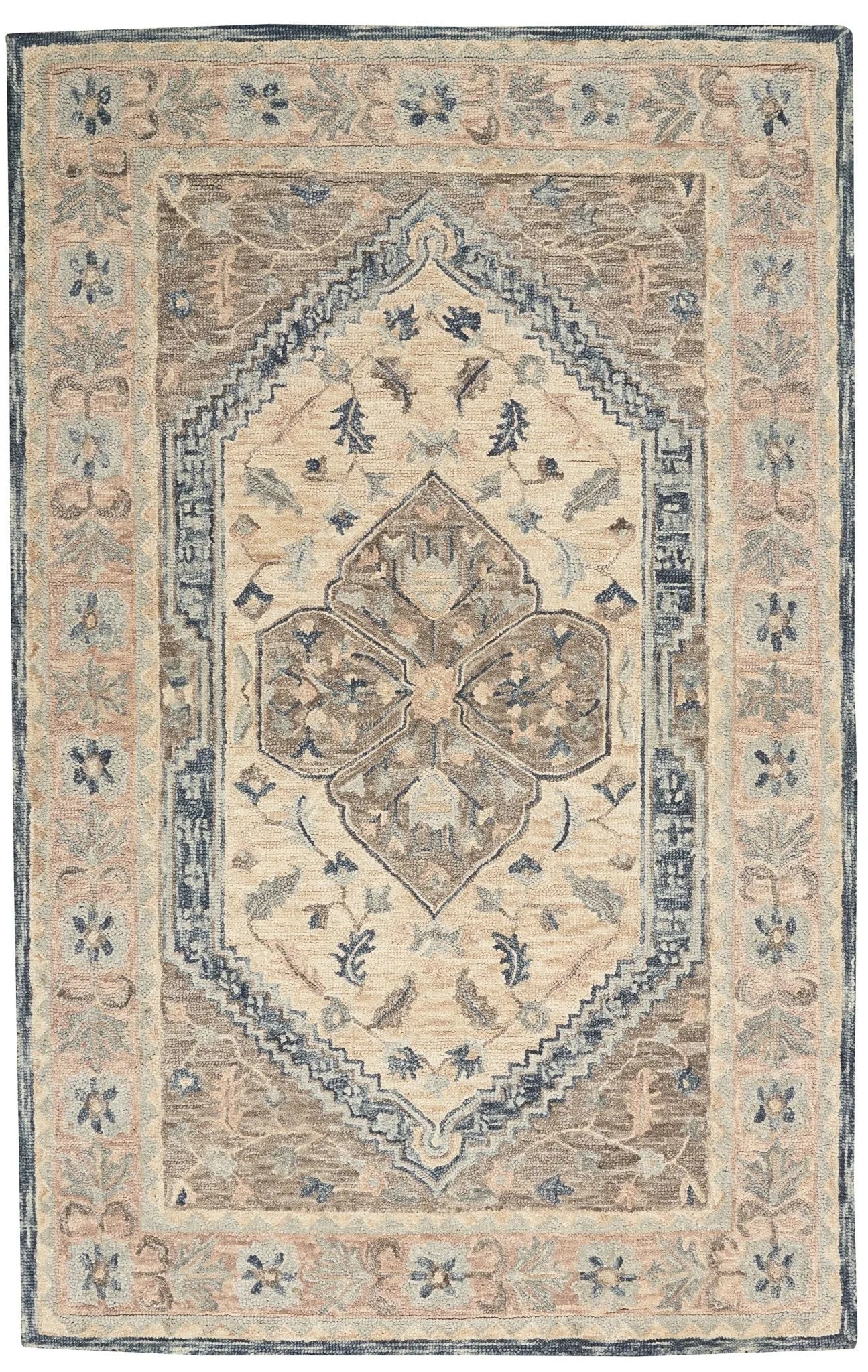 Bahari BAH03 Grey Rug