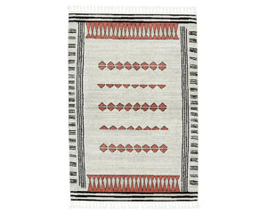 Bahia BAH01 Grey/White Rug