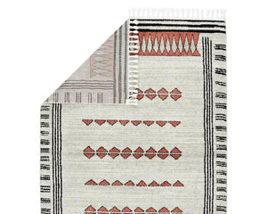 Bahia BAH01 Grey/White Rug