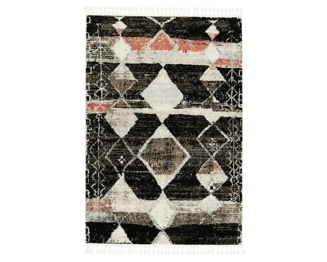 Bahia BAH06 Black Rug