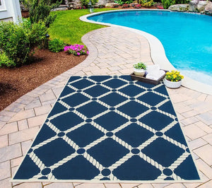 Baja BAJ-15 Navy Rug