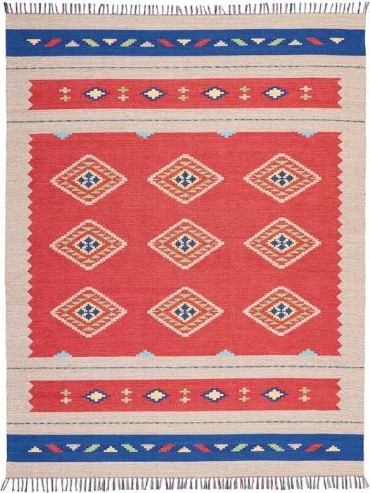 Baja BAJ02 Red/Beige Rug