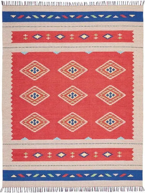 Baja BAJ02 Red/Beige Rug