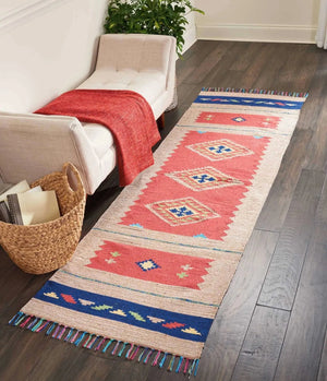 Baja BAJ02 Red/Bge Rug