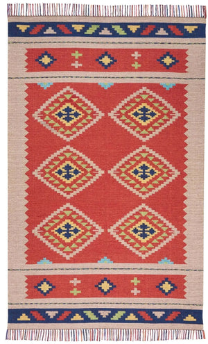 Baja BAJ02 Red/Bge Rug