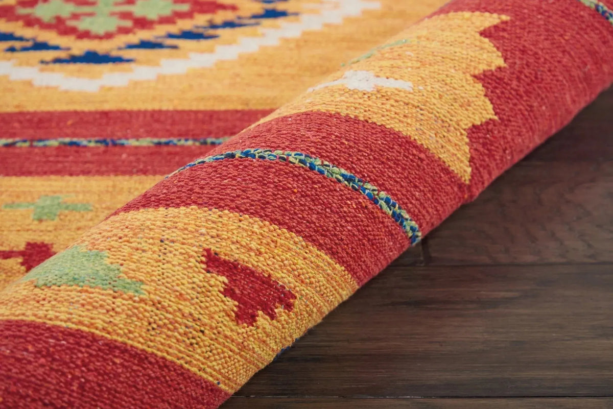 Baja BAJ02 Yellow/Red Rug