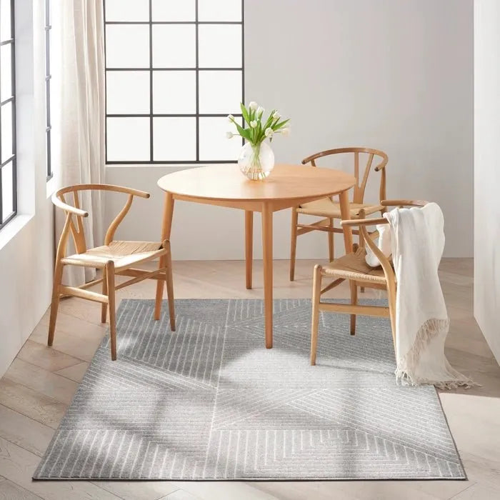 Balance BLN01 Grey/Ivory Rug
