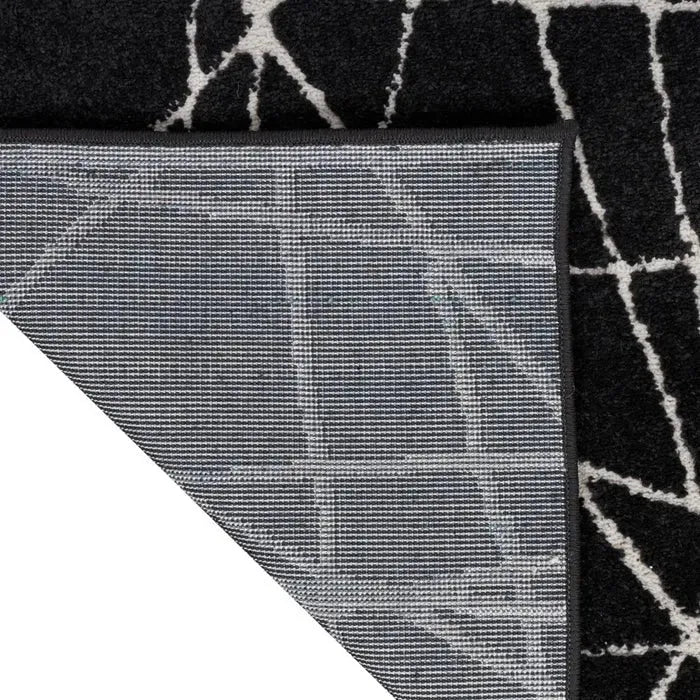 Balance BLN02 Black/Ivory Rug