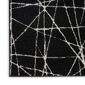 Balance BLN02 Black/Ivory Rug