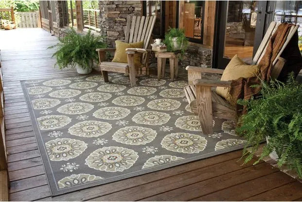 Bali 5863N Grey/ Gold Rug