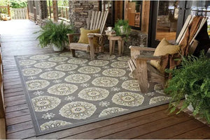 Bali 5863N Grey/ Gold Rug