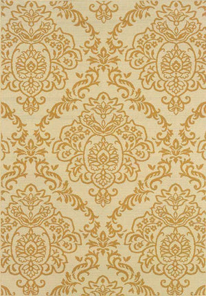 Bali 8424J Ivory/ Gold Rug