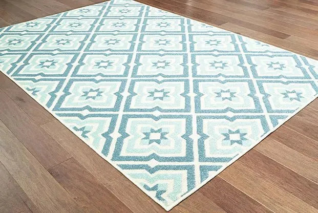 Barbados 1801H Blue Ivory Rug
