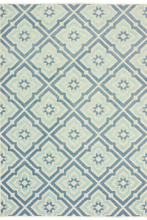 Barbados 1801H Blue Ivory Rug
