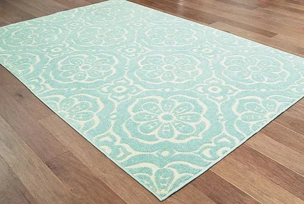 Barbados 539L Blue Ivory Rug
