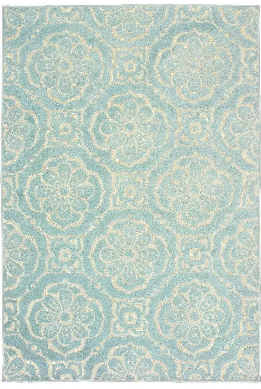 Barbados 539L Blue Ivory Rug