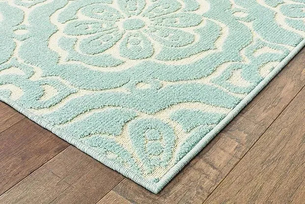 Barbados 539L Blue Ivory Rug