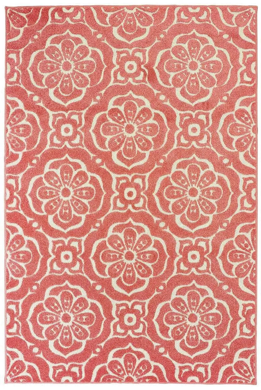Barbados 539O Pink Ivory Rug
