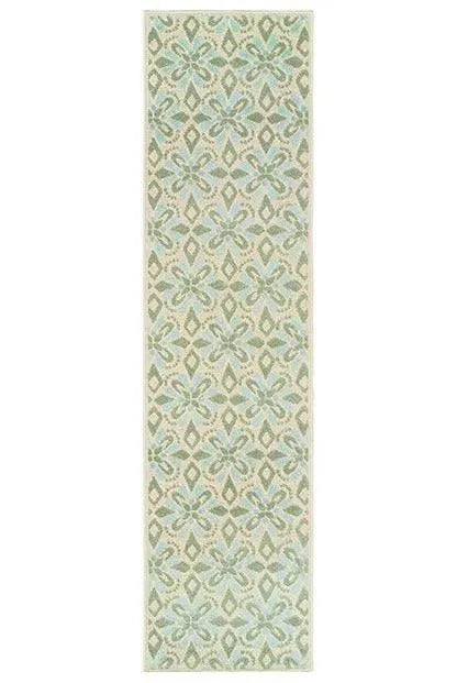 Barbados 5994J Ivory Green Rug