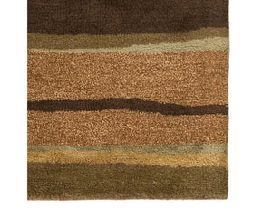 Baroque BQ06 Bernini Classic Rust / Bronze Green Rug
