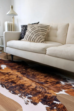 Bartlett ARGCOWHD Brown/Black/White Rug