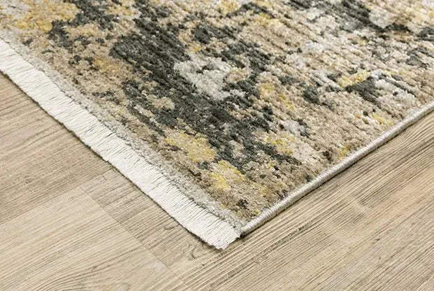 Bauer 2061X Gold/Black Rug