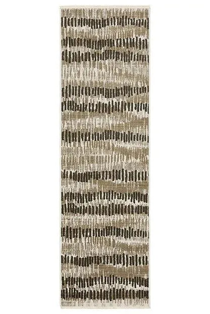 Bauer 8120D Beige/Charcoal Rug