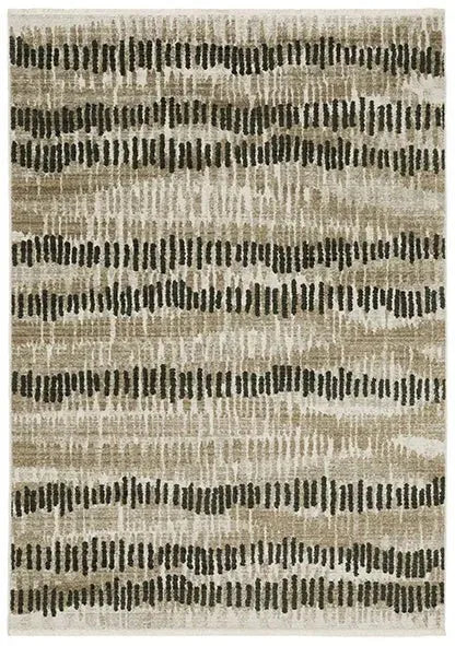 Bauer 8120D Beige/Charcoal Rug