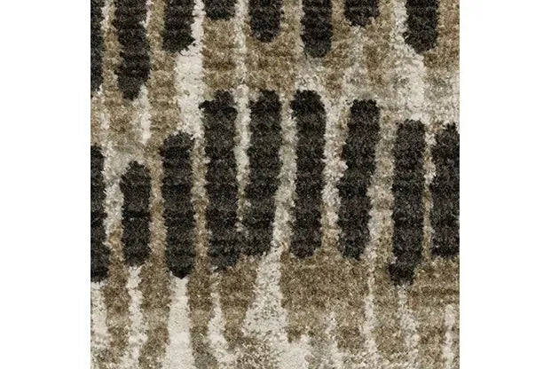 Bauer 8120D Beige/Charcoal Rug