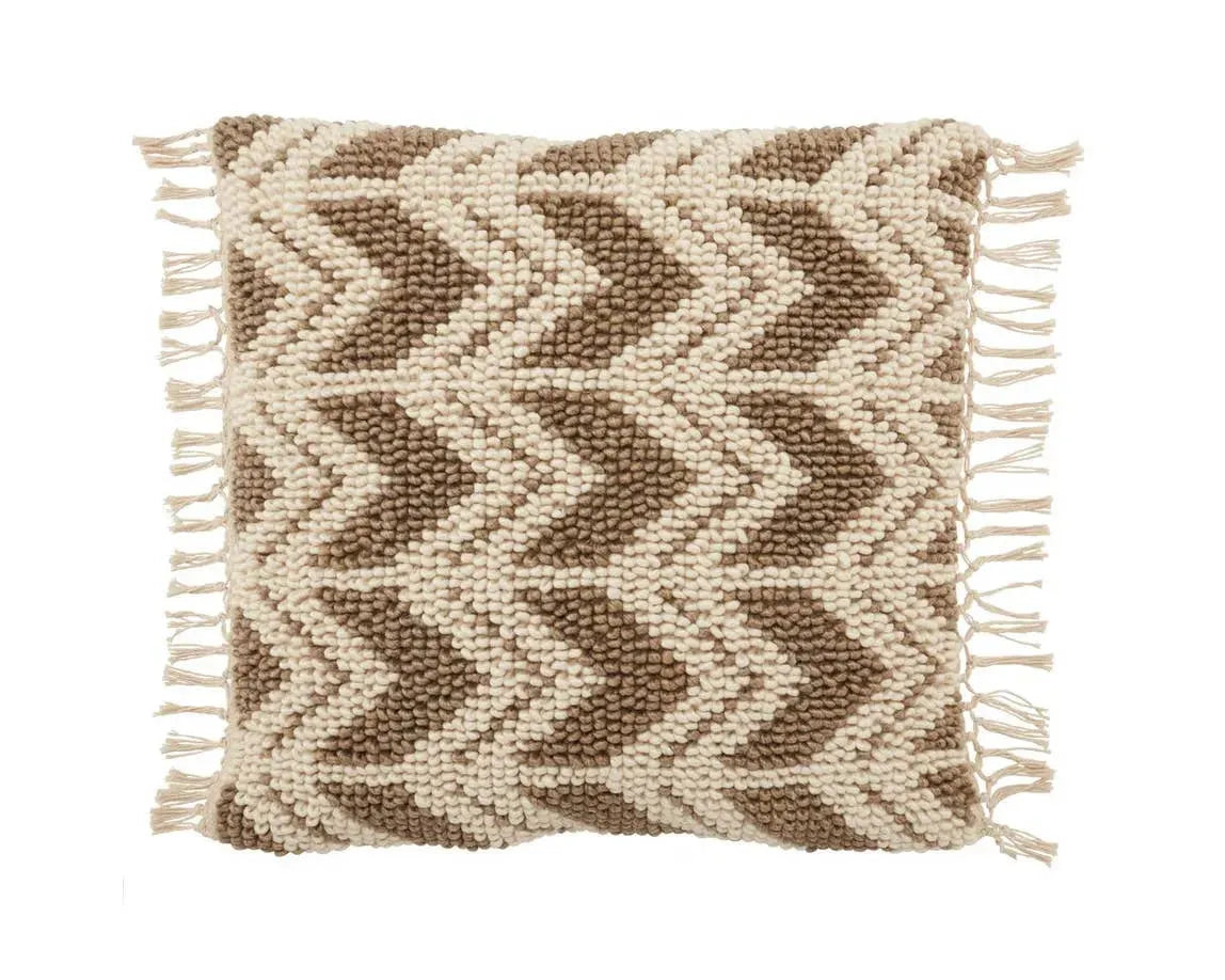 Bayu BAY01 Olive/Ivory Pillow
