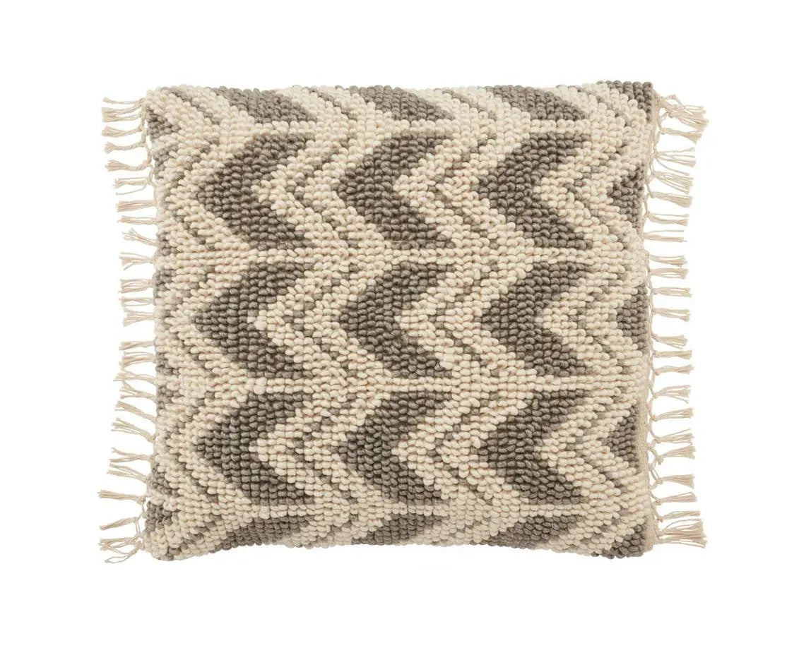 Bayu BAY02 Grey/Ivory Pillow