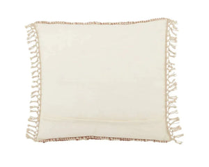 Bayu BAY03 Mauve/Ivory Pillow