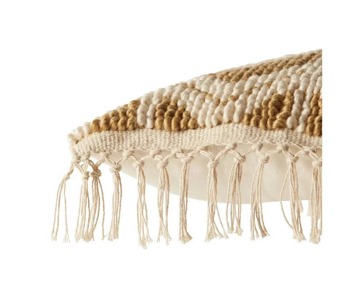 Bayu BAY04 Gold/Ivory Pillow
