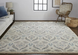 Beall 6711F Beige/Blue Rug