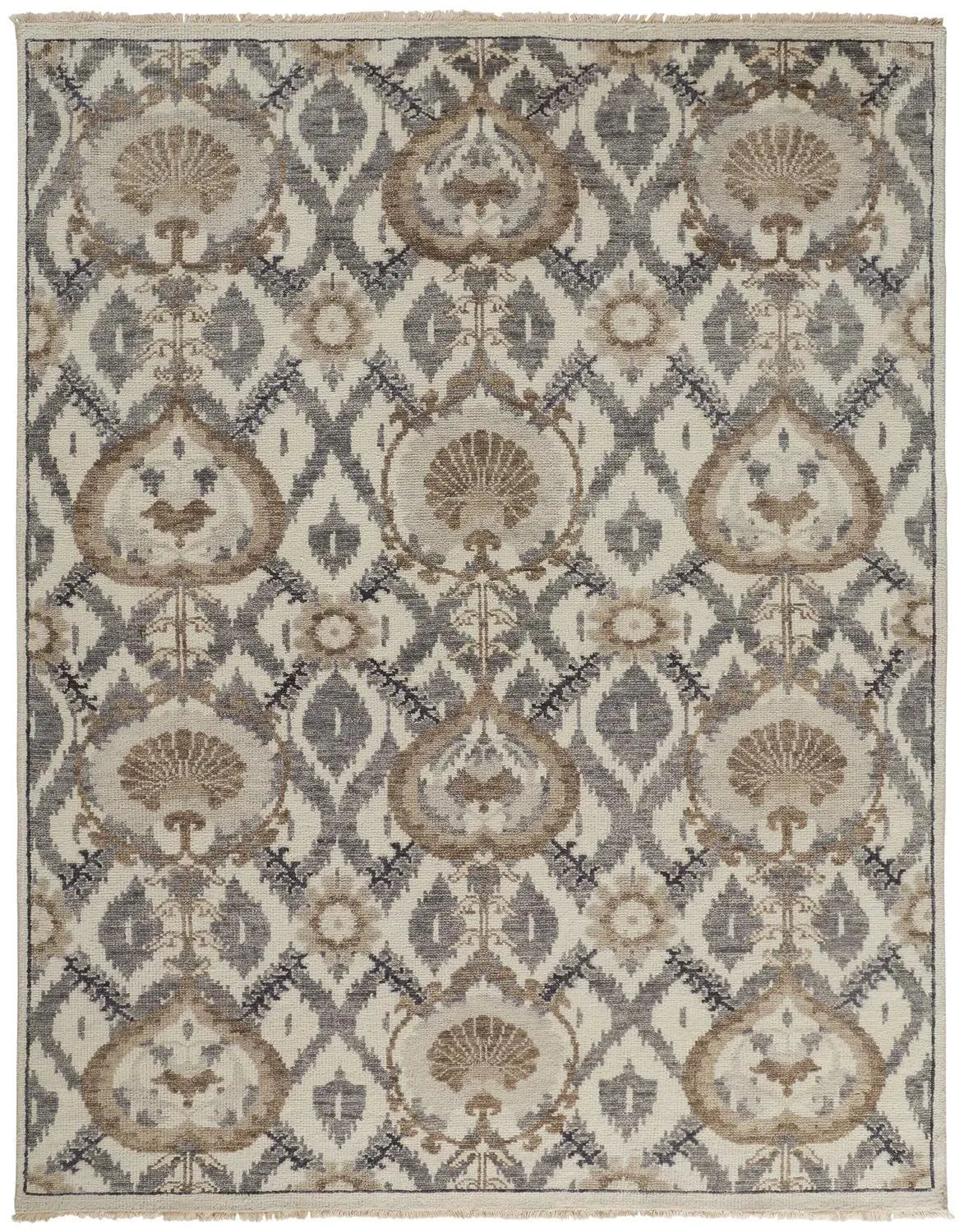 Beall 6712F Beige/Gray Rug