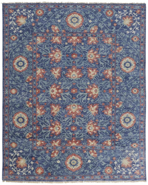 Beall 6713F Blue/Orange Rug