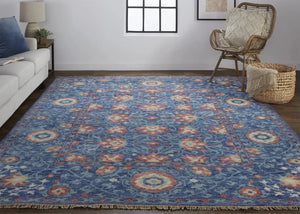 Beall 6713F Blue/Orange Rug