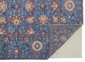 Beall 6713F Blue/Orange Rug